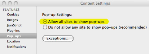 How To Disable Pop Up Blocker Chrome For Mac
